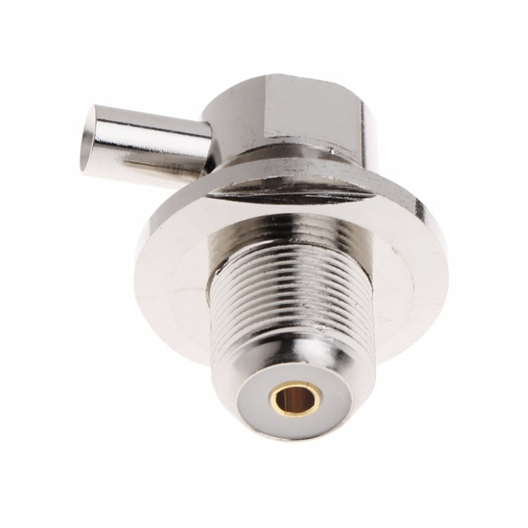 UHF Female SO239 Right Angle RF Connector for RG58 / RG142 LMR195 Coaxial Cable UHF Female SO239 Right Angle RF Connector for RG58 / RG142 LMR195 Coaxial Cable